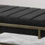 Banc avec repose-pieds et repose-pieds Luxury