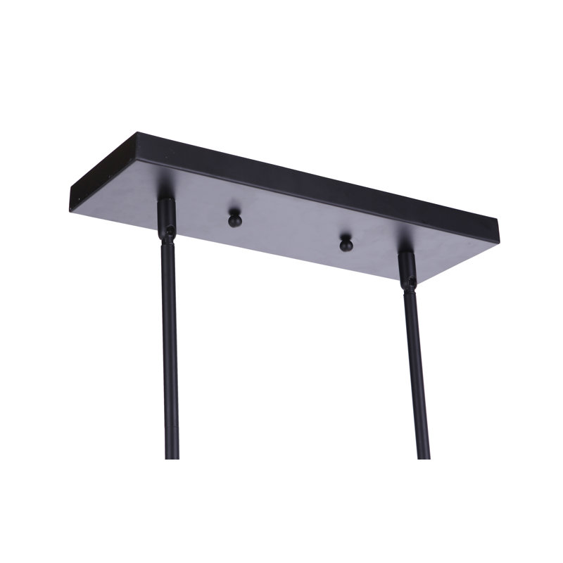 Retta 8 - Light Kitchen Island Pendant, Black
