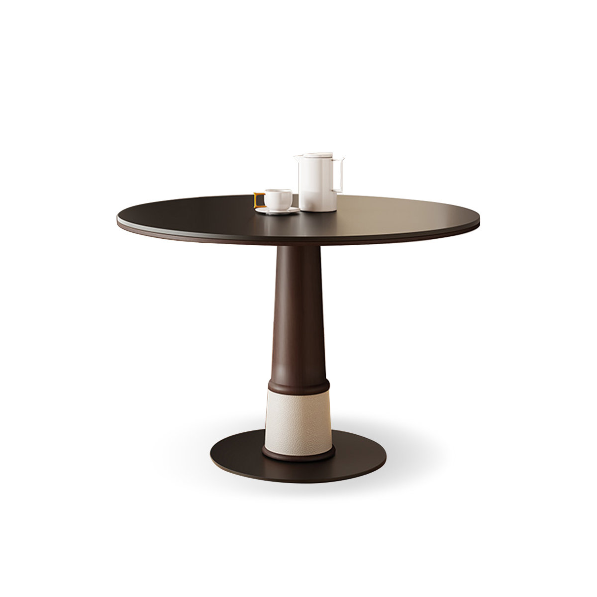 Orren Ellis Round Sintered Stone Dining table - Wayfair Canada