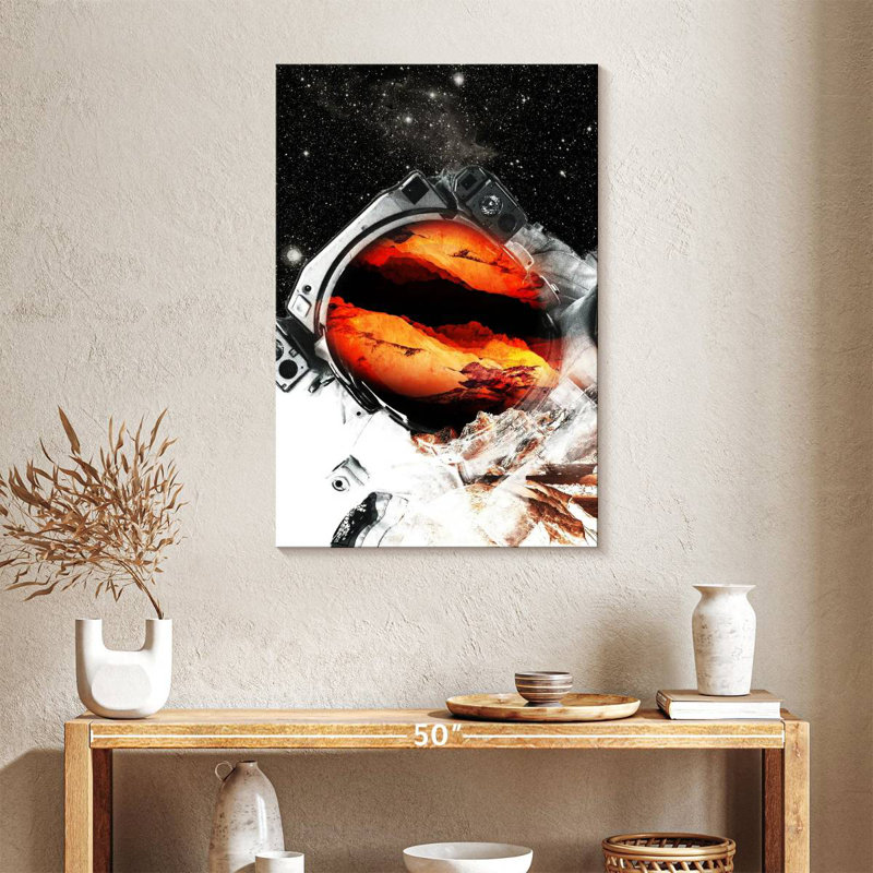 Oberle Mars Odyssey, 36" H x 24" W