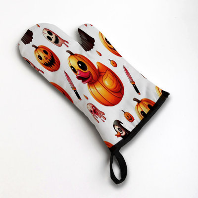 Creepy Quackers Oven Mitt Cotton Twill