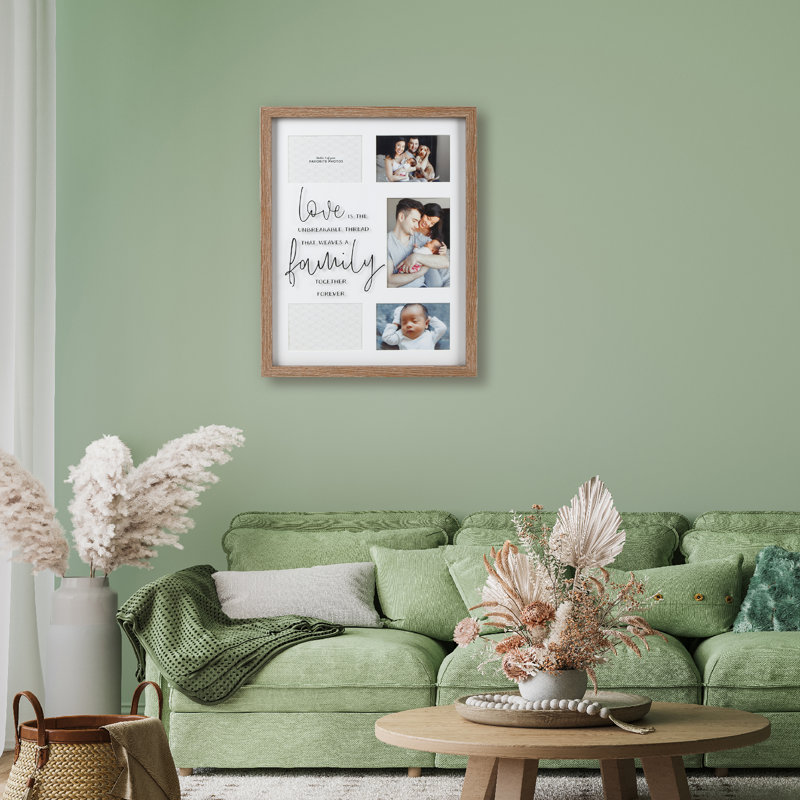 Myalise 5 Opening Brown Collage Picture Frame
