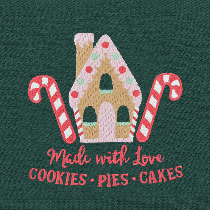 Cotton Tea Towel Kitchen Towel, Green
