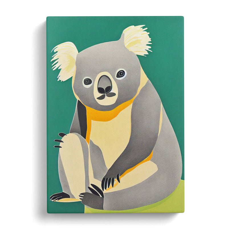 A Koala Bear - Wrapped Canvas, 60cm H x 40cm W x 3cm D