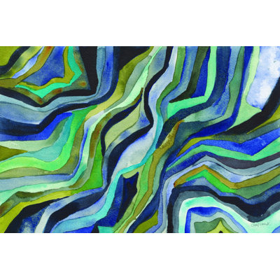 Flow by Cheryl Warrick - Wrapped Canvas Print