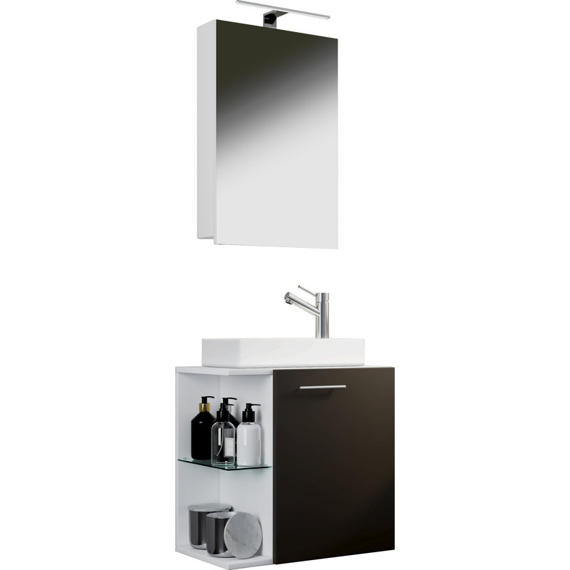 Raquelle Bathroom Furniture Suite, Black