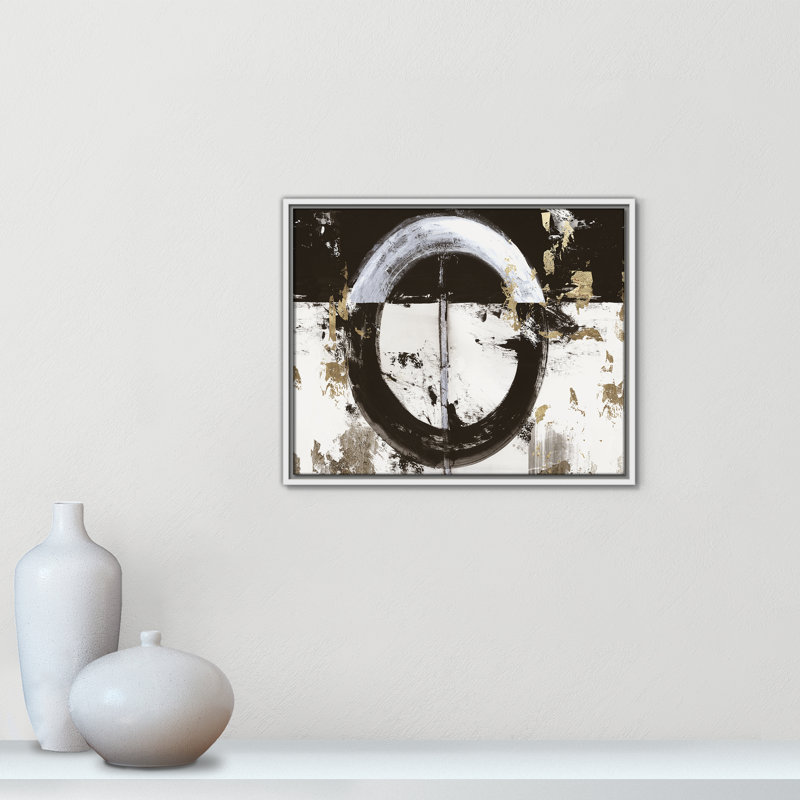 «Evoke I Print» par Tom Reeves, Blanc, H 17,5 po x l 21,5 po