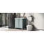 Meuble-lavabo moderne de 30 pouces avec lavabo encastré, bois d'hévéa massif et planche, tablette ajustable dans l'armoire avec rails coulissants, étagères de rangement fonctionnelles-40235214