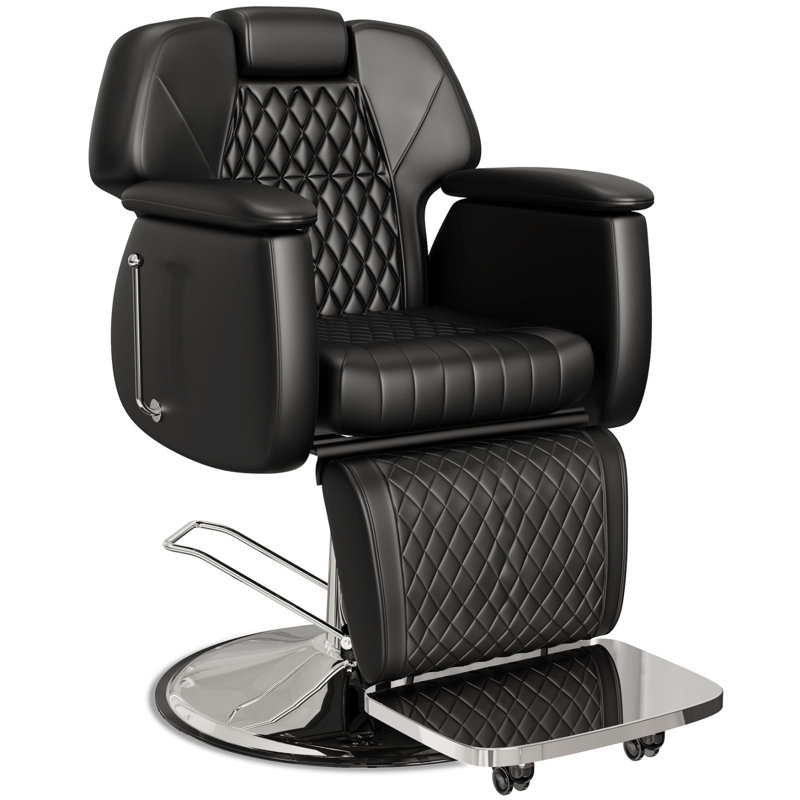  Fauteuils de coiffeur professionnels pour salon de coiffure, fauteuils de salon inclinables pour coiffeur avec fauteuil de shampooing, fauteuil de coiffeur, équipement de salon de beauté