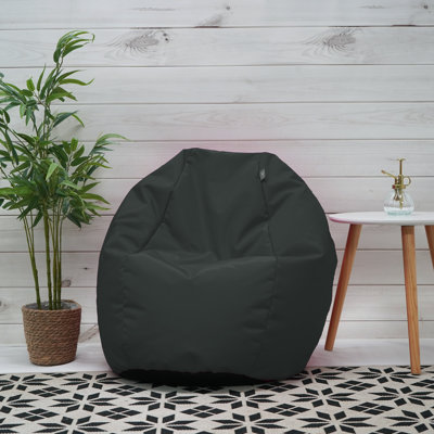 rucomfy Beanbags Kids Classic Bean Bag Chair with Filling - Wipe Clean Water-Resistant Comfortable Outdoor Garden Seat for Kids - 60 x 65 x 65cm