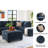 Kleban 2-Piece Sectional With Chaise-111301111-111301110