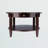 Medfield Brown Finish Coffee Table has an open shelf and drawer for storage, 18" H, 30" W and 30" D