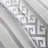King Size 7 Piece Comforter In Grey - Style Bedding Ensemble-130164673-130164675