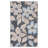 Machine Washable Boho Floral Area Rug Non-Slip Backing Charcoal Blue/Beige Indoor Carpet for Living Room, Bedroom, Hallway Runner-1927998251