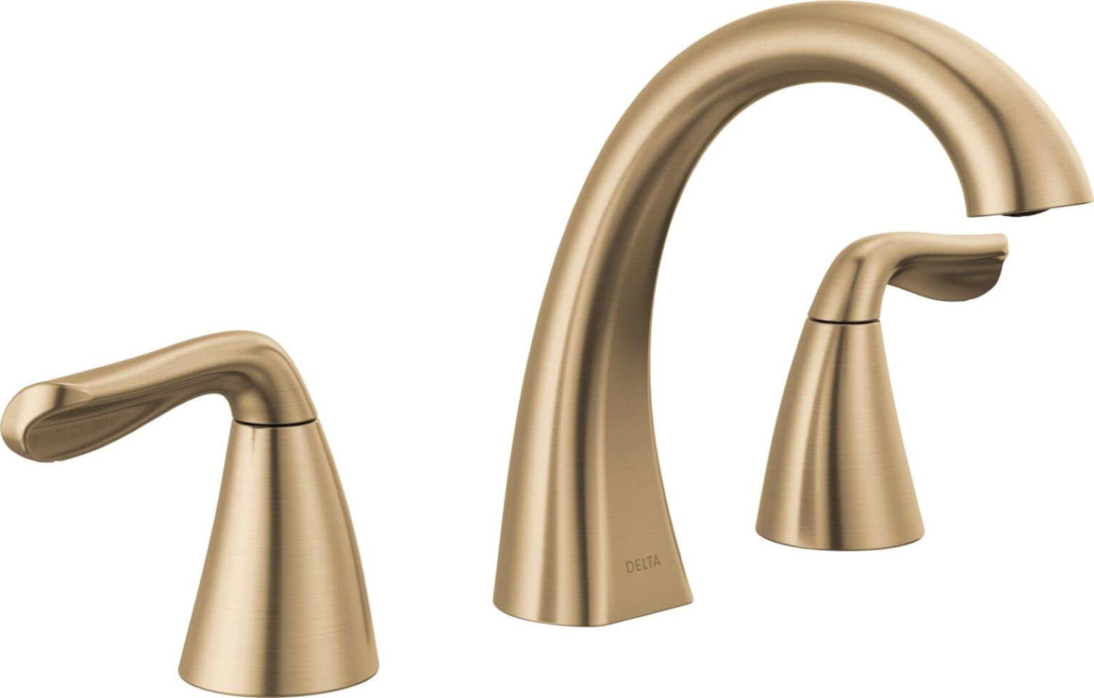 Arvo Widespread Bathroom Faucet with Drain, Champagne Bronze