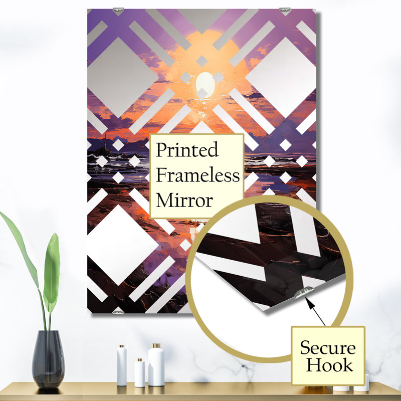 Miroir mural Dewane, 40 po x 30 po