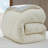 Coma Inducer Chunky Sweater Whiteout Blizzard Gray Oversized Comforter Set-94816561
