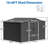 10x8 Ft Gray Outdoor Storage Shed With Lockable Opening Feature - , All Weather, For Lawn, Patio Metal Foundation Lock -, Backyard,-117994327