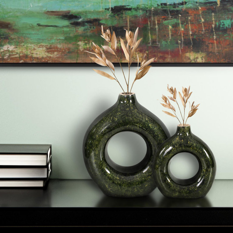 Vase Renaldi, Hauteur totale - 6 po