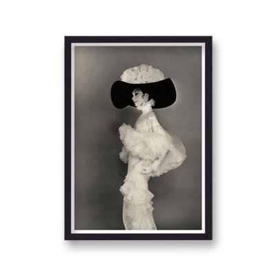Audrey Hepburn Publicity Shot My Fair Lady 1 - Single Picture Frame Print