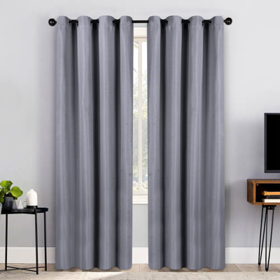 Polyester Thermal Insulated Room Darkening Curtain Panels