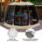 Screen House Tent Pop-Up, Portable Screen Room Canopy Instant Screen Tent with Carry Bag-95680534