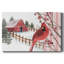 «Winter Cardinal Collection A», reproduction sur toile-283399199