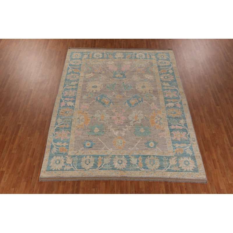 Tapis turc Oushak en laine 10x12
