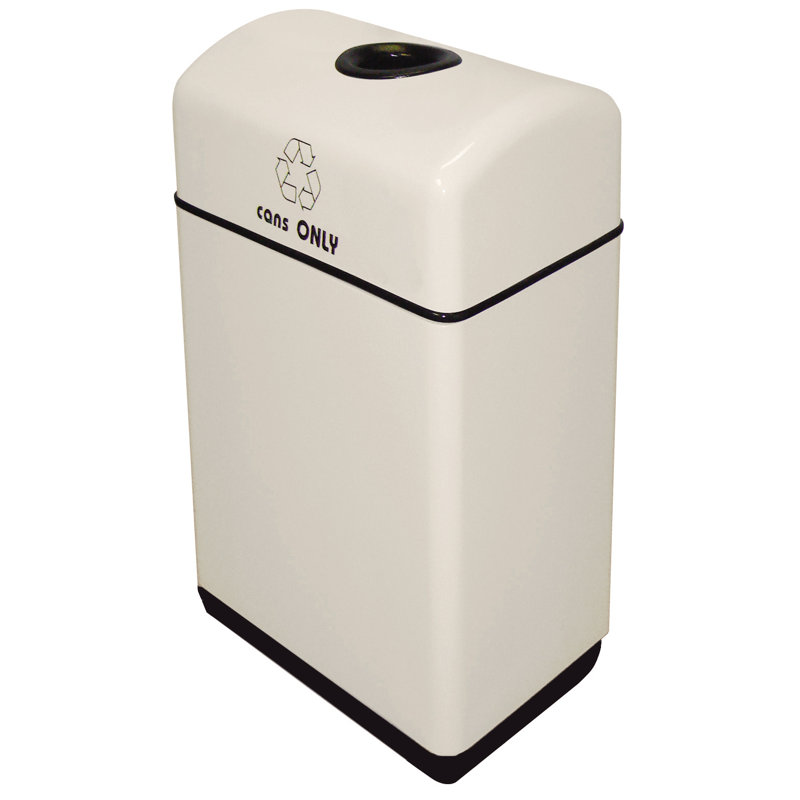 Casier de recyclage 16 gallons Fiberglass Recycling, Violet