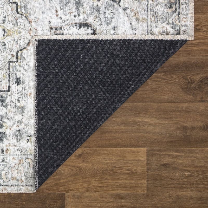 Tapis traditionnel lavable et antidérapant pour vestibule, couloir, salle de bain et cuisine