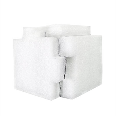 Polyethylene Corner Protectors 3 x 3 x 4" for Packaging Shipping Boxes