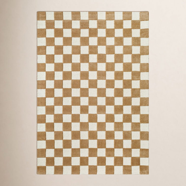 Jenna Tan Hand Tufted Area Rug