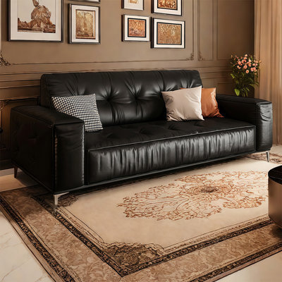 French retro inline sofa