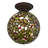 Matthes Glass Semi Flush Mount