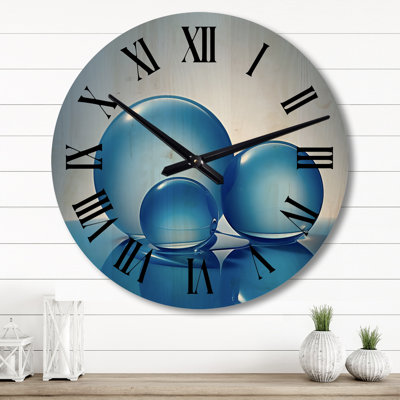 Horloge murale Serenity Saphir