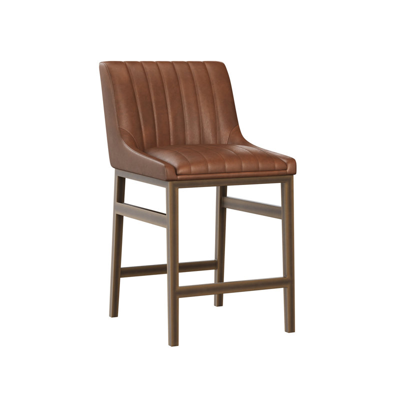 Halden Counter Stool - Bravo Cognac