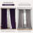  100% Blackout Velvet Curtains, Thermal Insulated Noise Reduction Window Panels with Rod Pocket & Back Tab-1407996480-1407996486