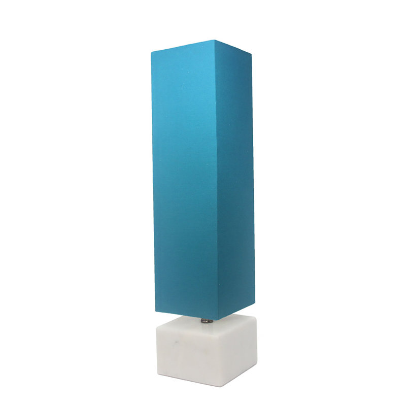 Lampe de table 21 po accent Deckerville, H 14,25 po x l 4 po x p 4 po, Vert forêt
