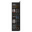 Range-chaussures H 67 po, cinq tablettes de rangement internes, capacité approximative de 10 paires de chaussures