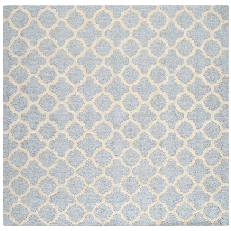 Cannen Hand Tufted Wool Geometric Rug