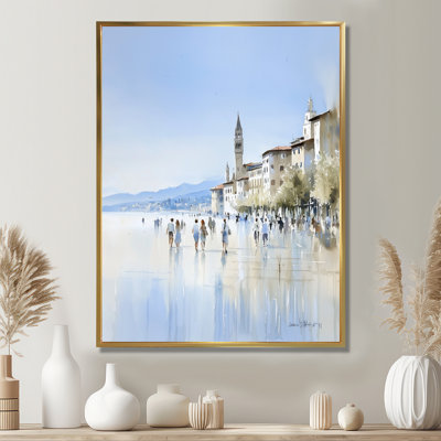 Watercolor Florence Italy Charm II - Italy Wall Art
