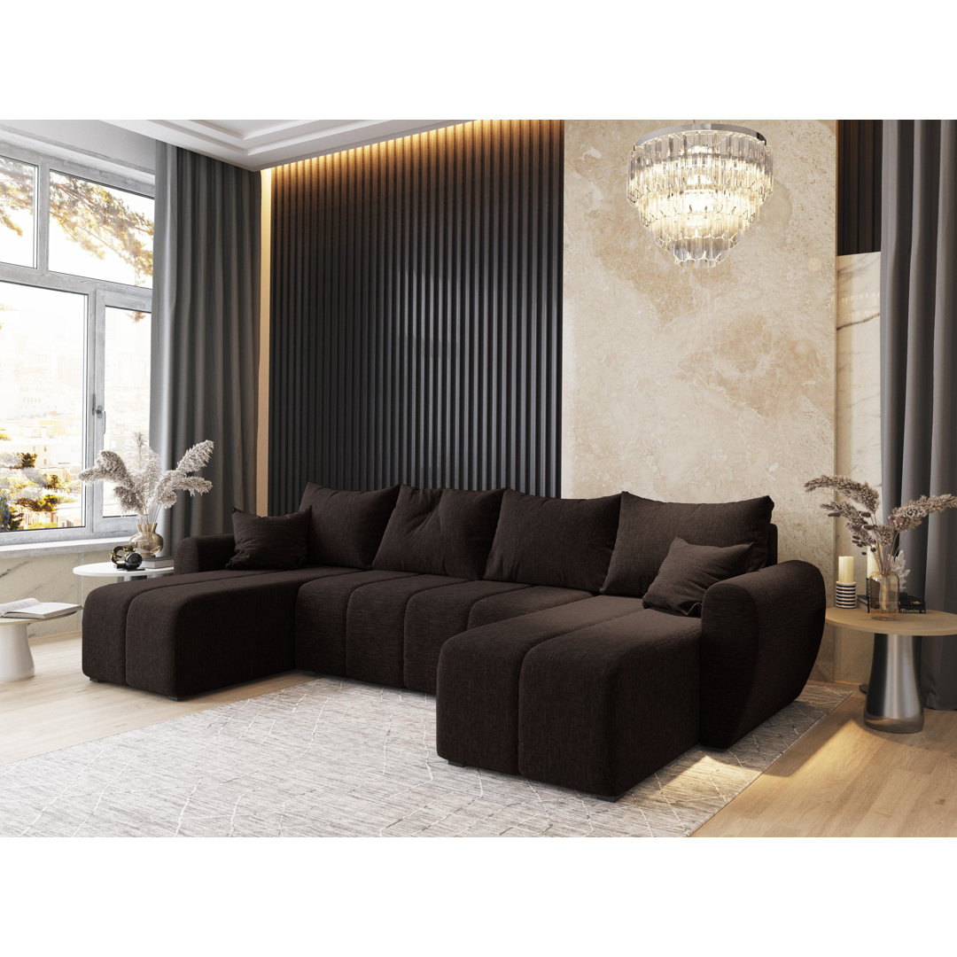 Ecksofa Shrihan mit Bettfunktion