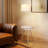 Owen 56 in. Mid-Century Modern LED Bedside Table Lamp with USB Port and Wireless Charging Pad - Bundle Set of 2-104311732