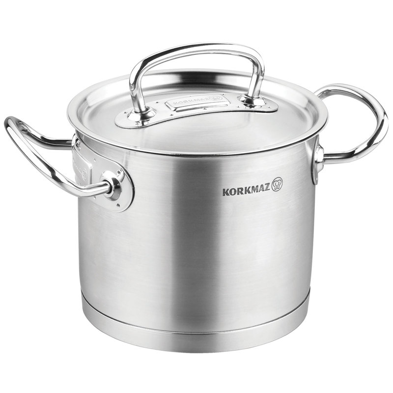 Cocotte en acier inoxydable Korkmaz Proline, 15,3 pte