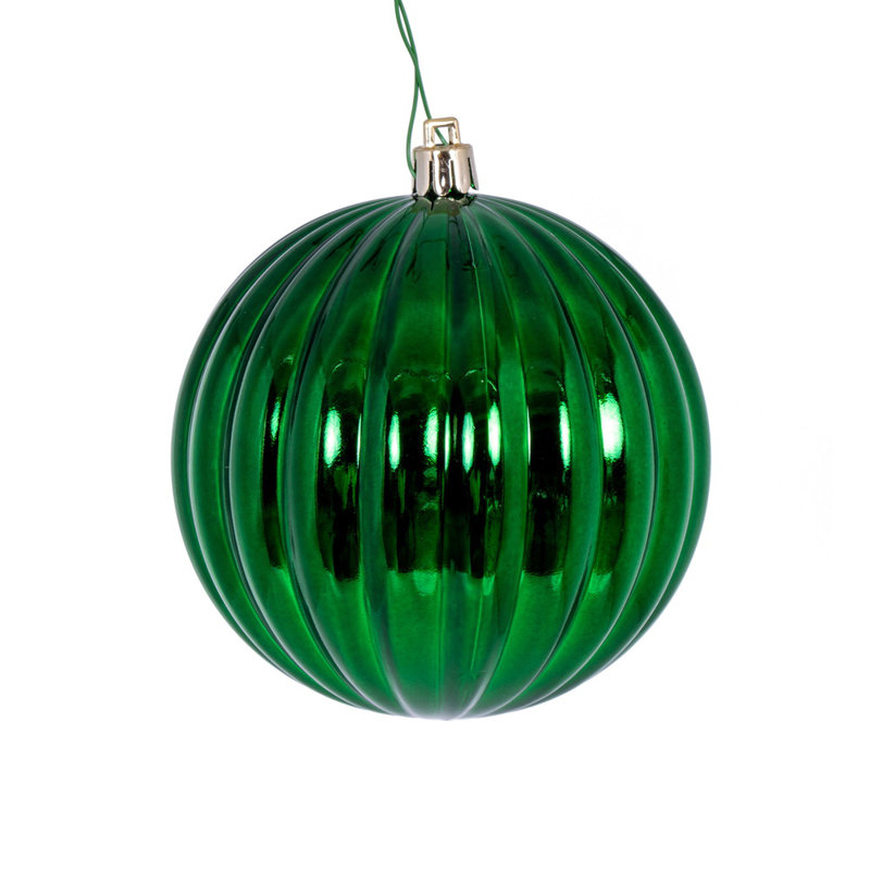 Ornement boule de Noël (ensemble de 6), Vert