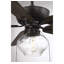 Ventilateur de plafond standard à 5 pales de 52 po avec chaîne de traction et ensemble d'éclairage Donovan Inola-291535169
