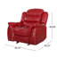 Fauteuil inclinable en similicuir-122003485