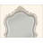 Pearl White Finish Mirror
