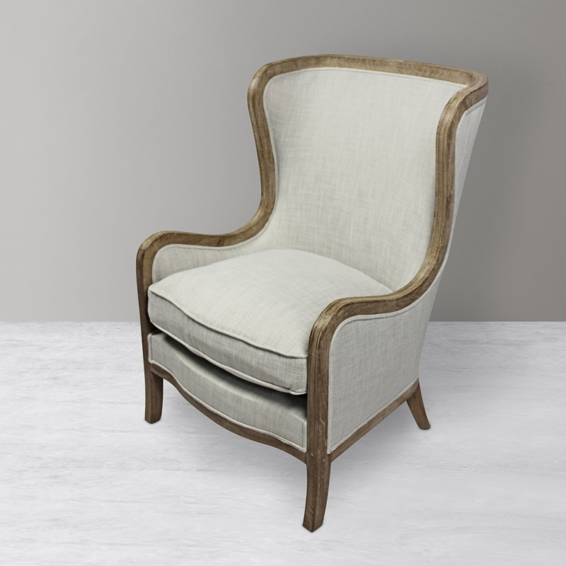 Wafford Upholstered Wingback Chair