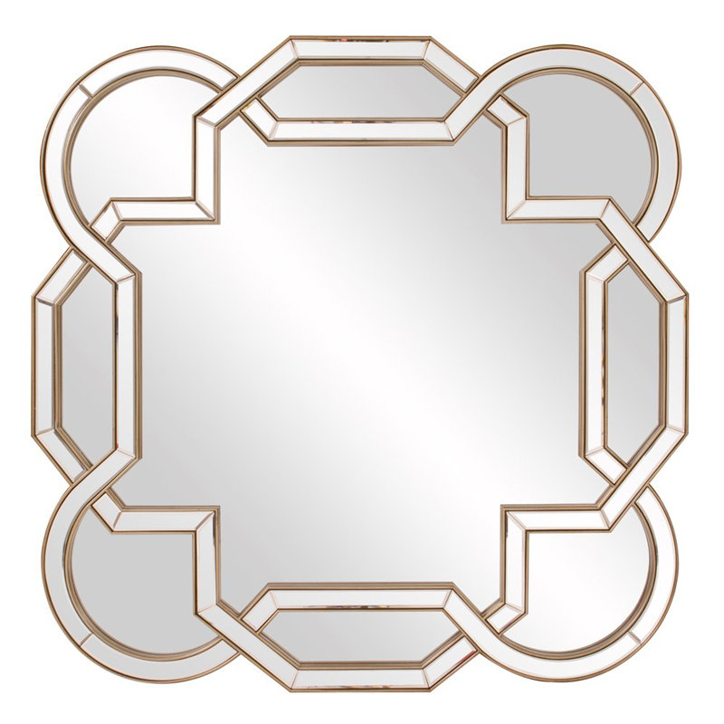 Aleena Scalloped Beveled Wall Mirror